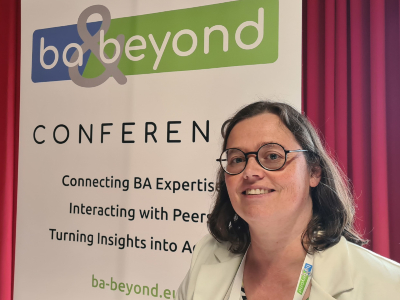 Lien Deboosere op de BA & Beyond Conference